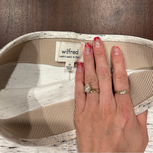 Wilfred Lis Pencil Skirt Size XS in heather white - Picture 3 of 6